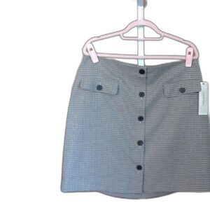 NWT Calvin Klein Suit‎ Skirt | Size 14 | Professional Houndstooth Pencil Skirt